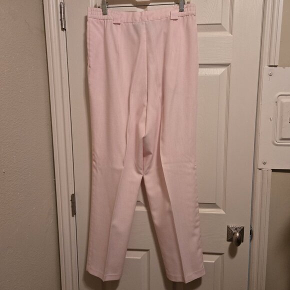 Sag Harbor Vintage 2 Pc Oversized Jacket 12 & Pants 16 Set Light Pink Women’s - Picture 6 of 7